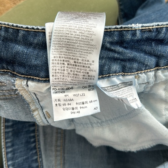 Levi’s 526 slender boot blue jeans size W27 L32 - Picture 8 of 8